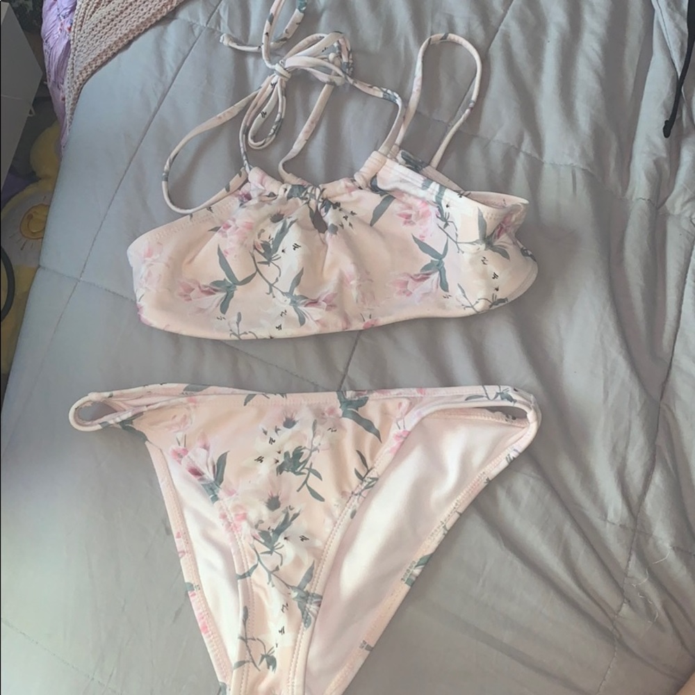 a pacsun pink bikini